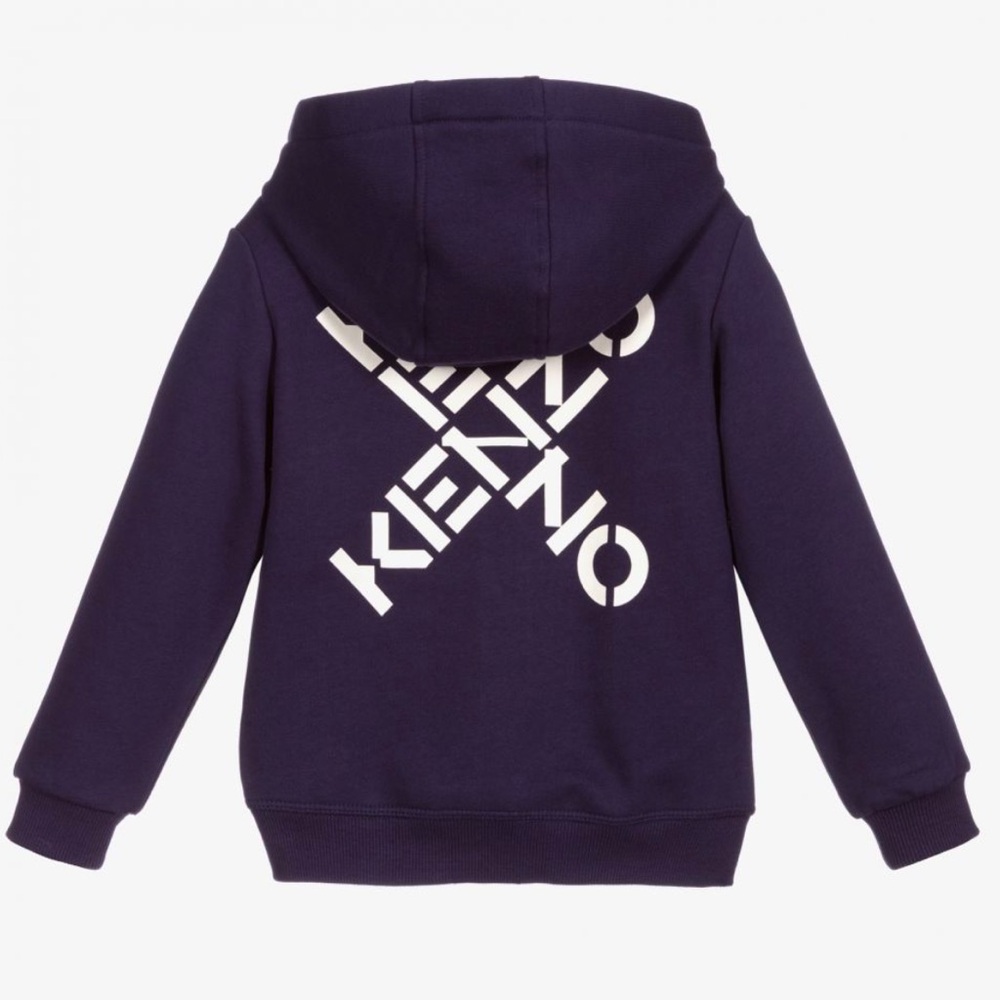 Kenzo cross zip up hoodie - Picture 2 of 2